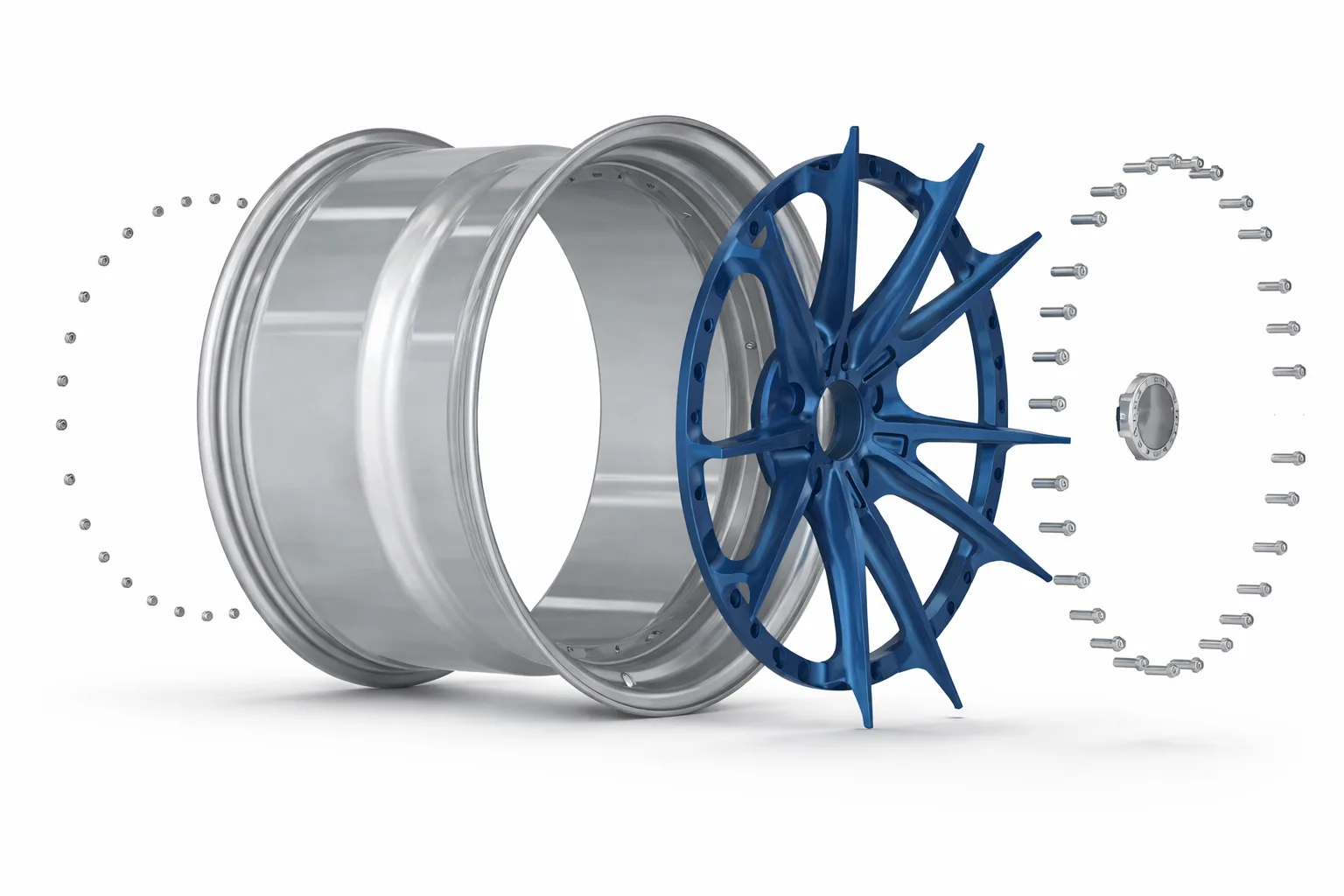 Two-Piece Forged Wheels – Strength, Style, and Custom Fit