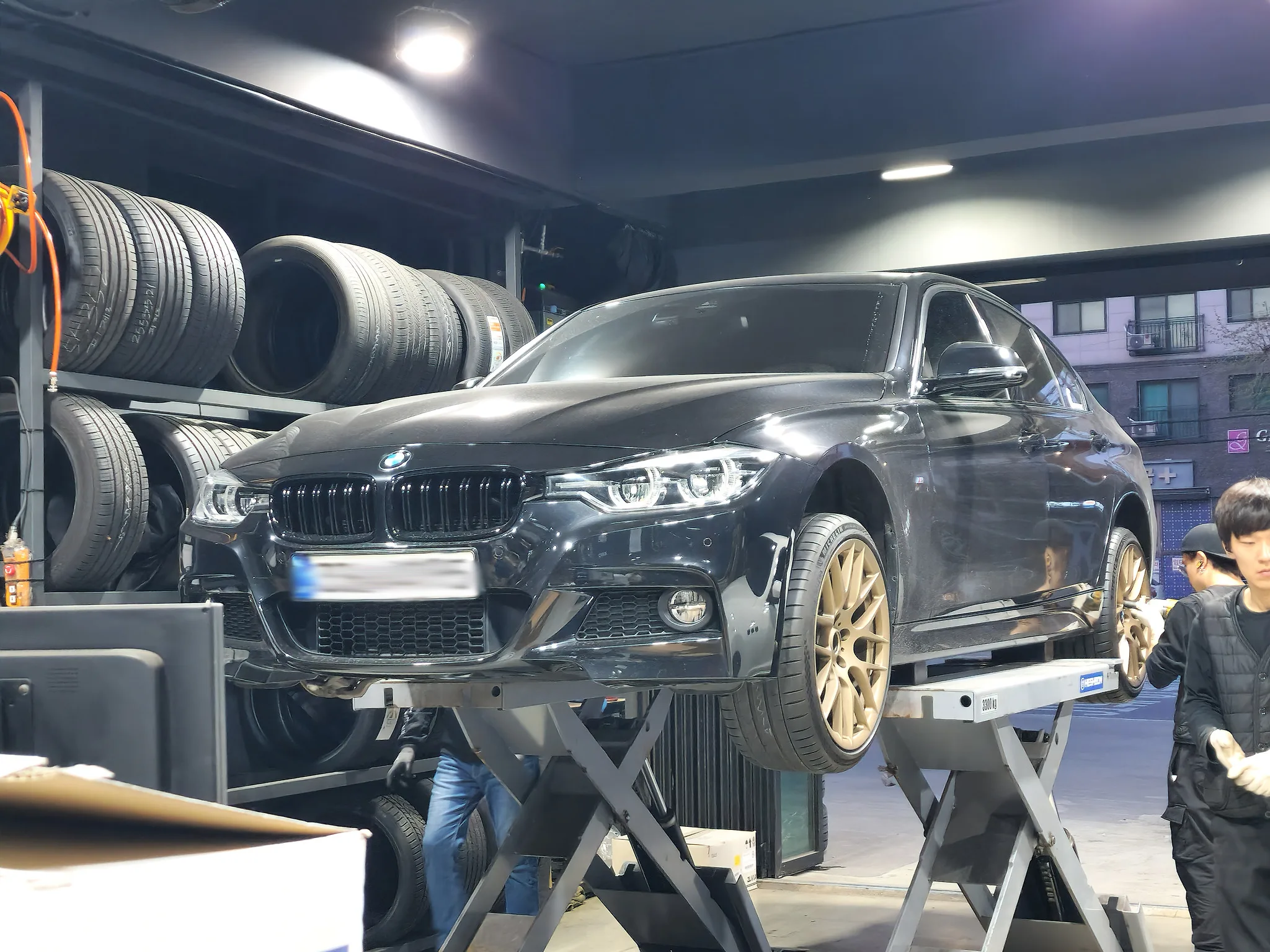 BMF 3 Series F chassis, original factory model, custom matte bronze finish.