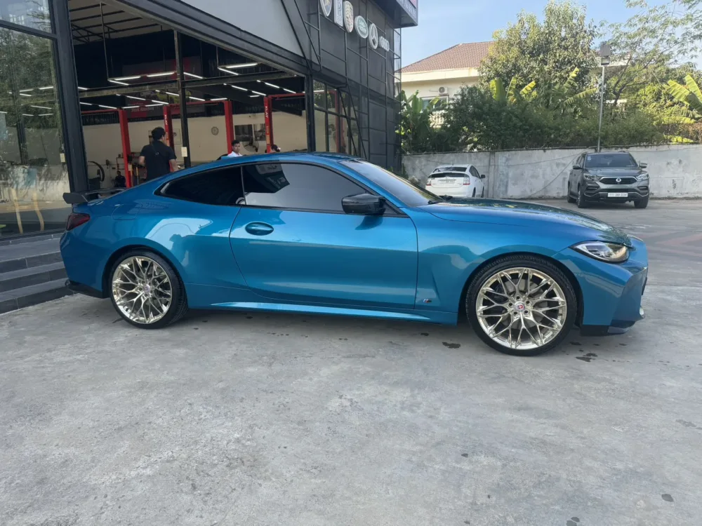 BMW 420 – Custom Forged 20-inch Wheels – Frozen Gold