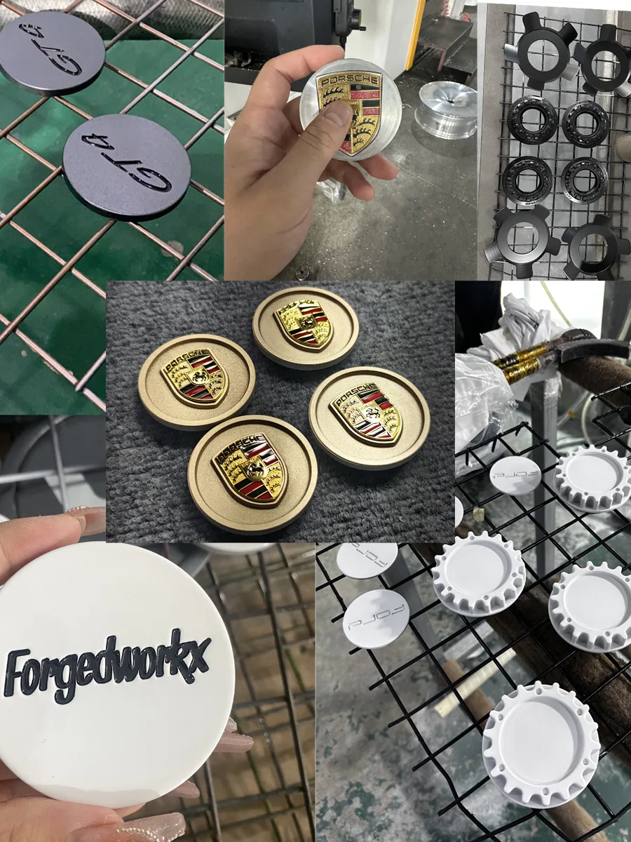 Custom wheel cover service is available.