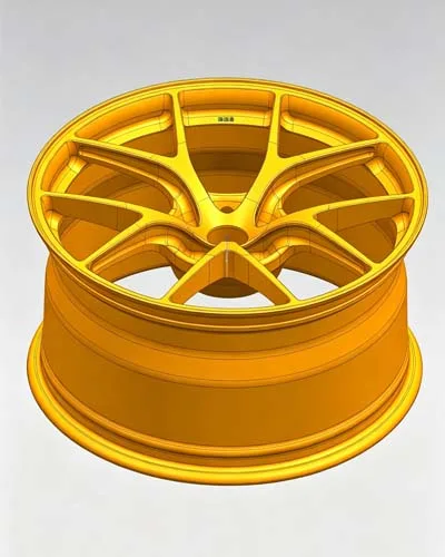 MONOBLOCK WHEELS 6 Monoblock Forged Wheel CNC Milling Process Unlimited Customization Options