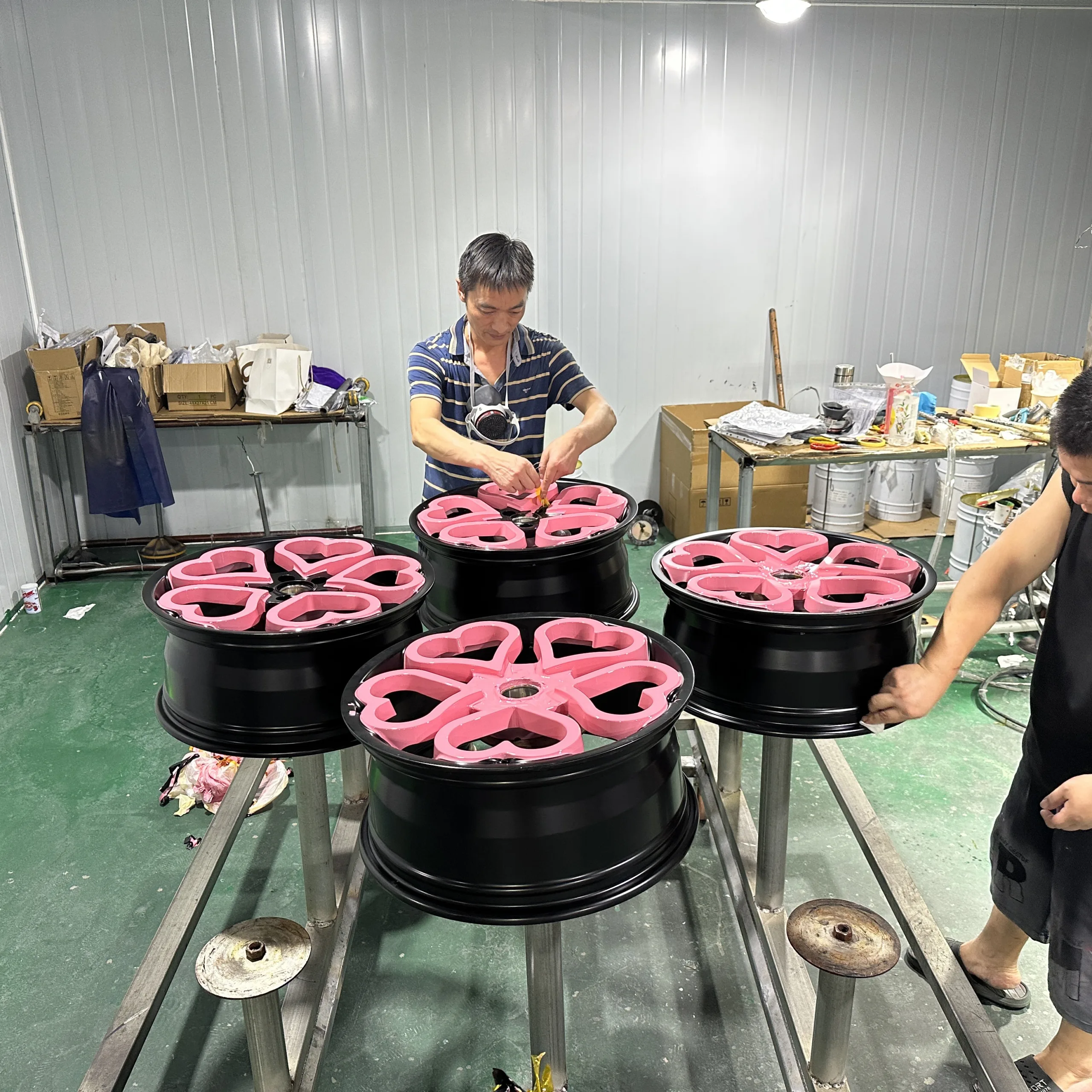 forged wheels Factory -Forged wheel hub finished product area (1) forged wheels Factory Forged wheel hub finished product area 1 scaled