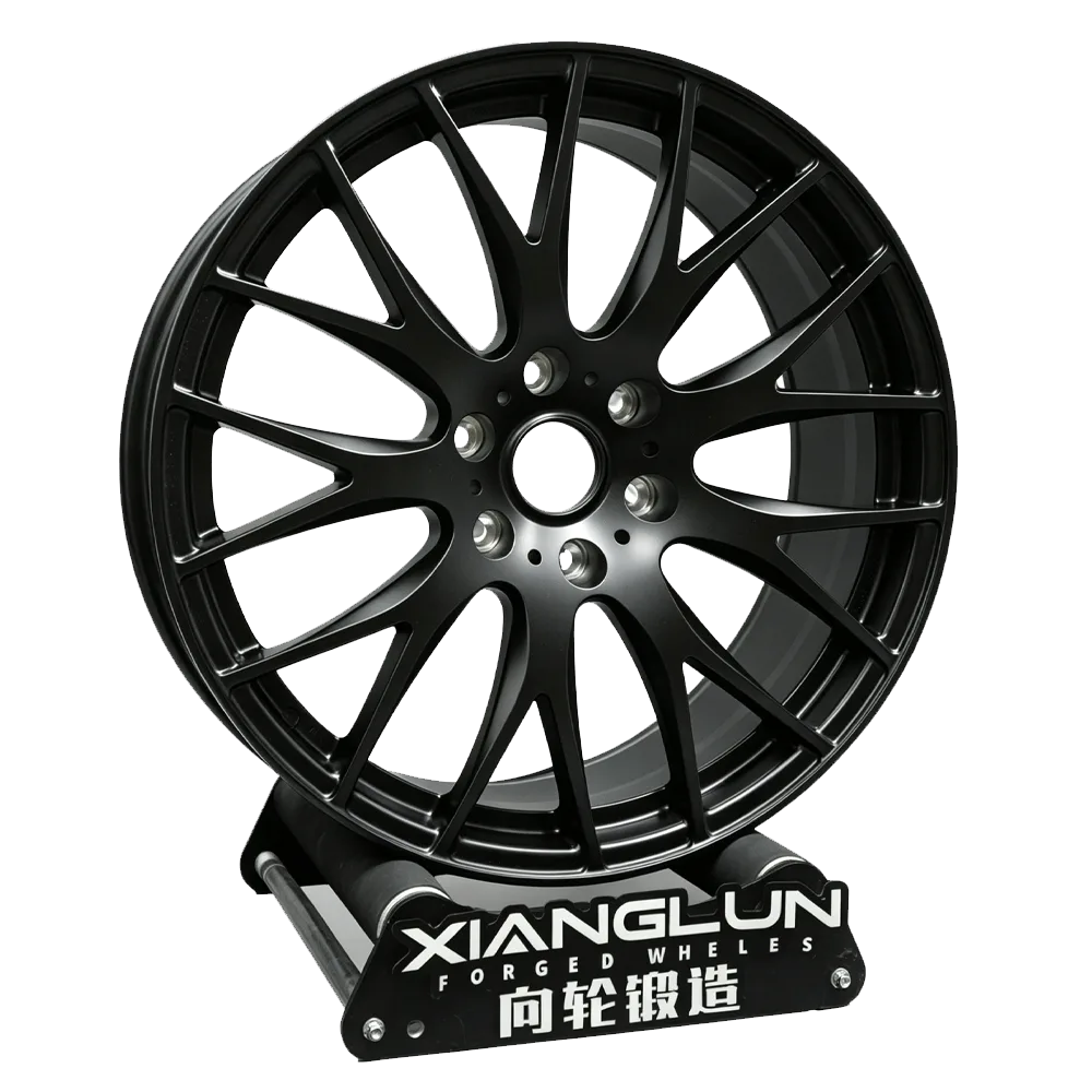 Matte Black Multi-Spoke Performance Alloy Wheel for Sedan SUV