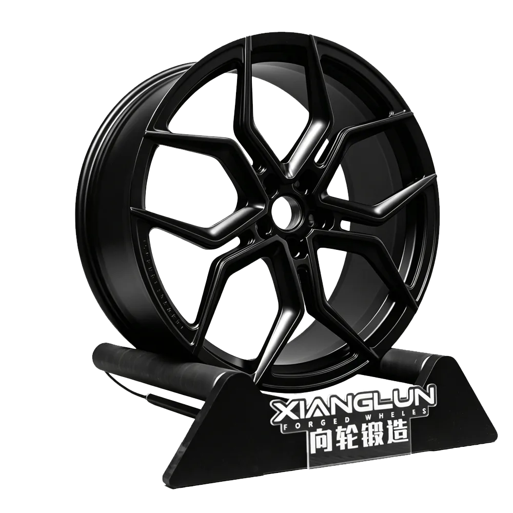 Gloss Black Monoblock Forged Wheels