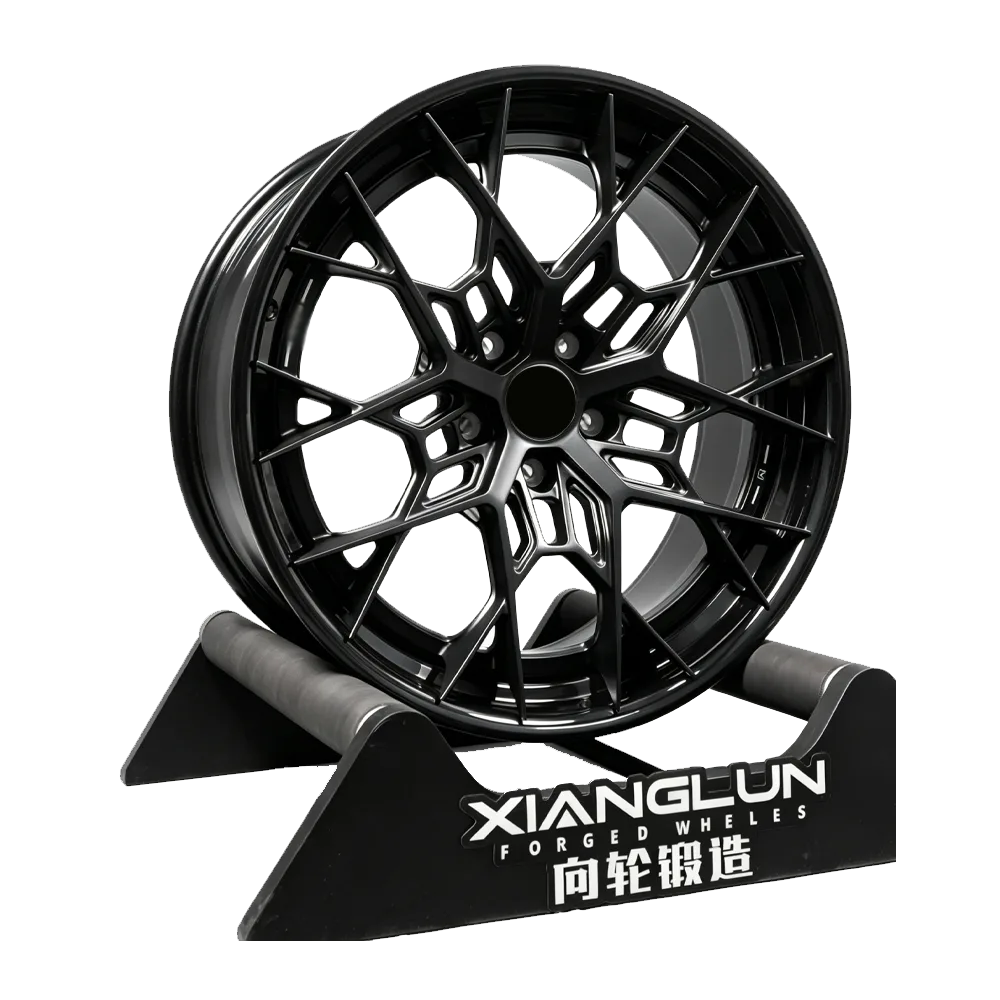 MW 5 Series Custom Two-Piece Forged Wheels – Gloss Black – T6061 Material