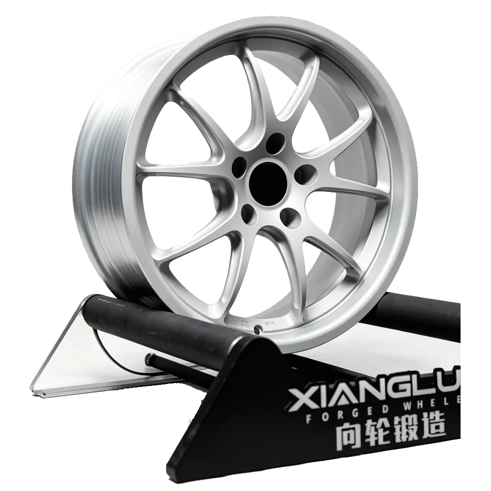 Lightweight multi-spoke forged wheel with classic motorsport styling.