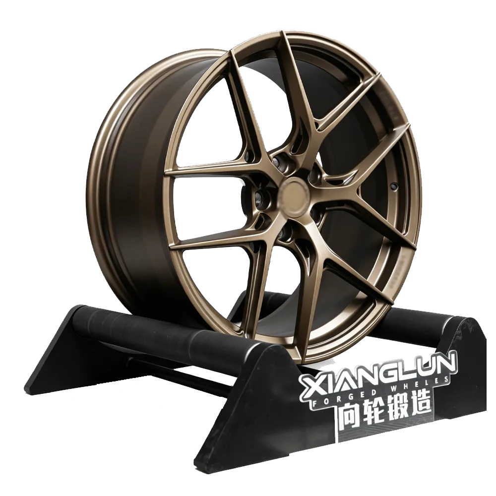 Matte Bronze Forged Wheels – Aggressive Concave Design