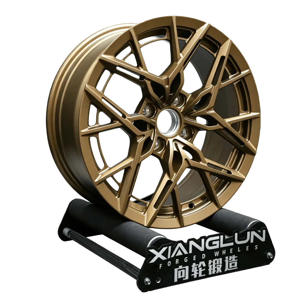 High-Performance Copper One-Piece Forged Wheels with Multi-Window Sport Design,Perfect for BMW M, AMG, Audi RS & Porsche