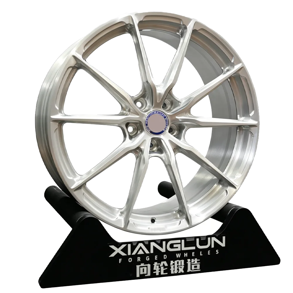 Polished Gold 5-Spoke Forged Wheels