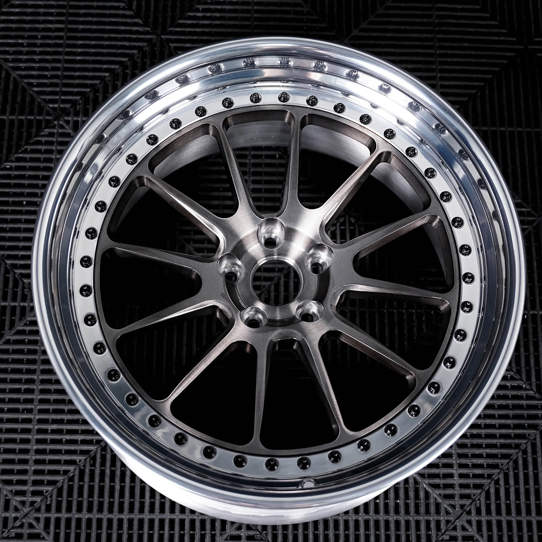 Brushed Gray Polished 2