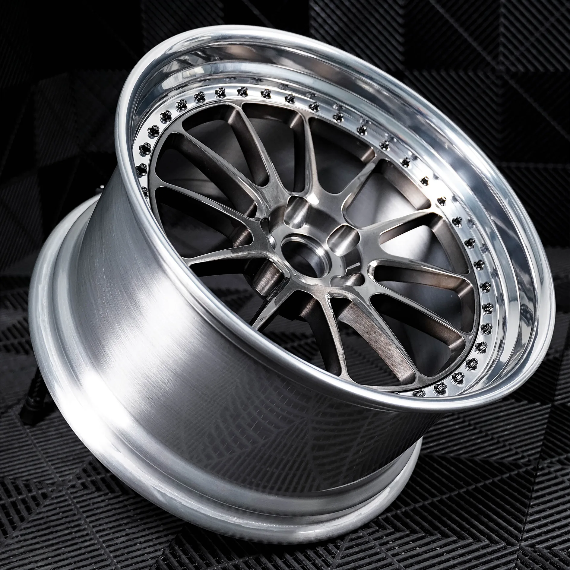 Brushed Gray Polished 5