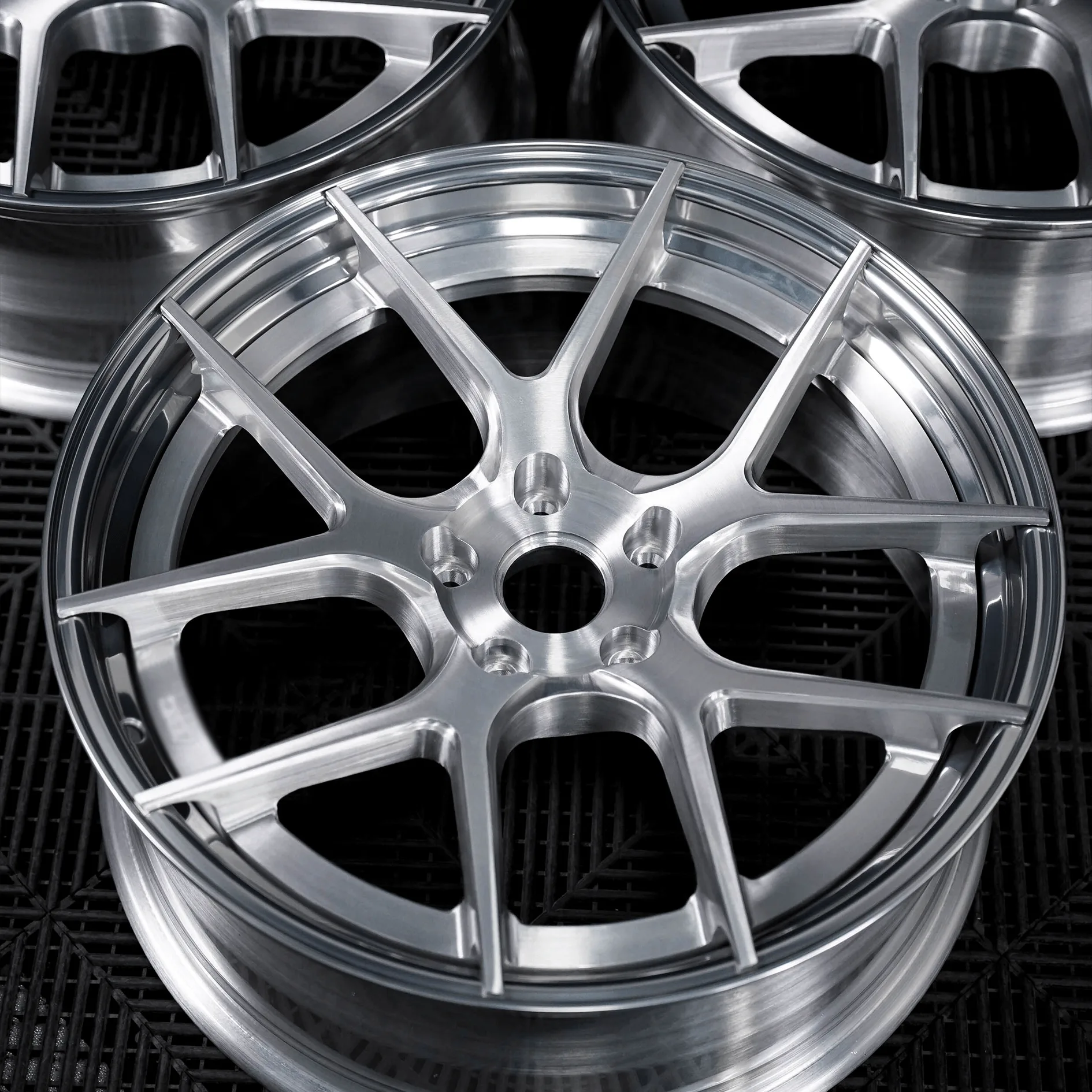 Brushed Silver 1 2 1