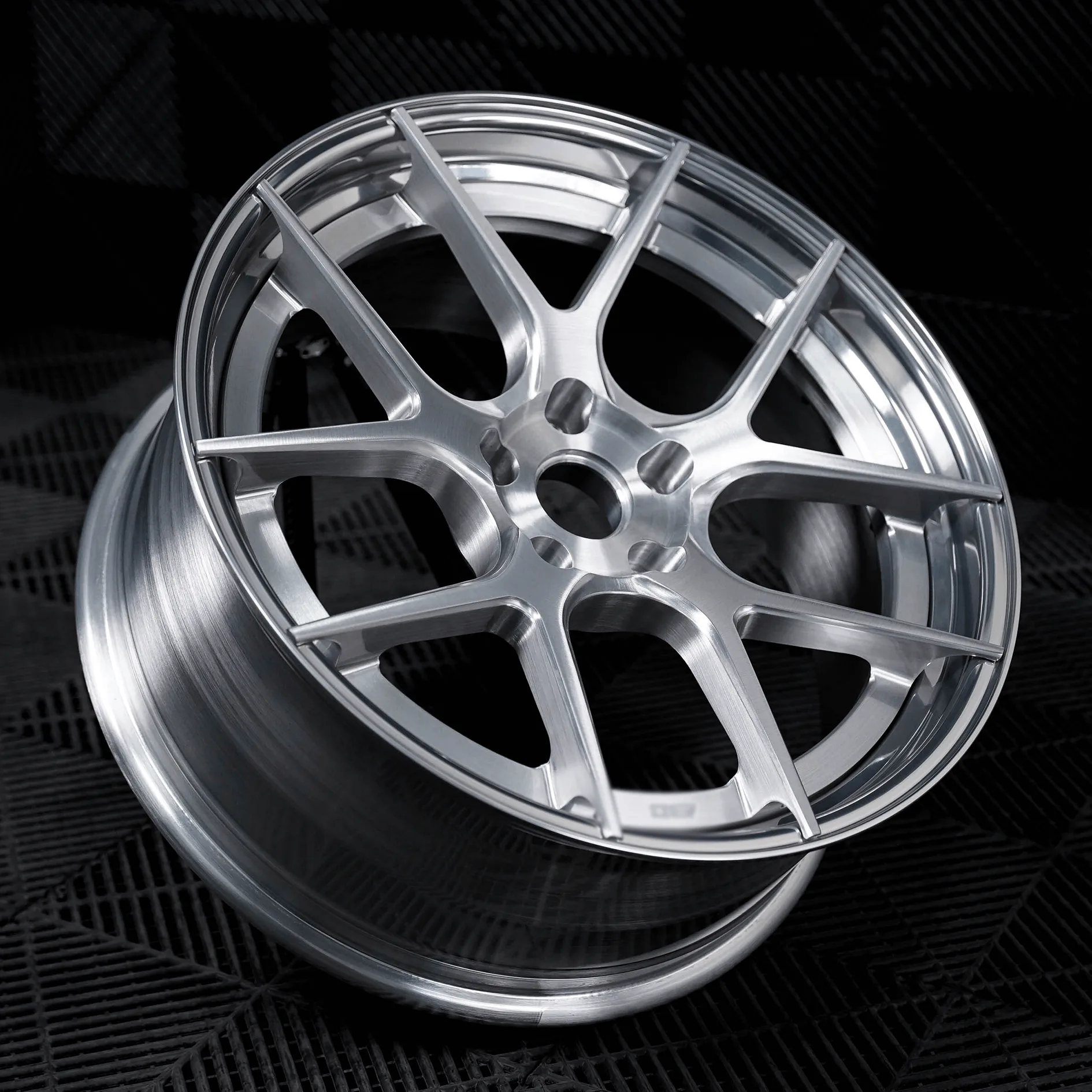 Brushed Silver 3 2 1