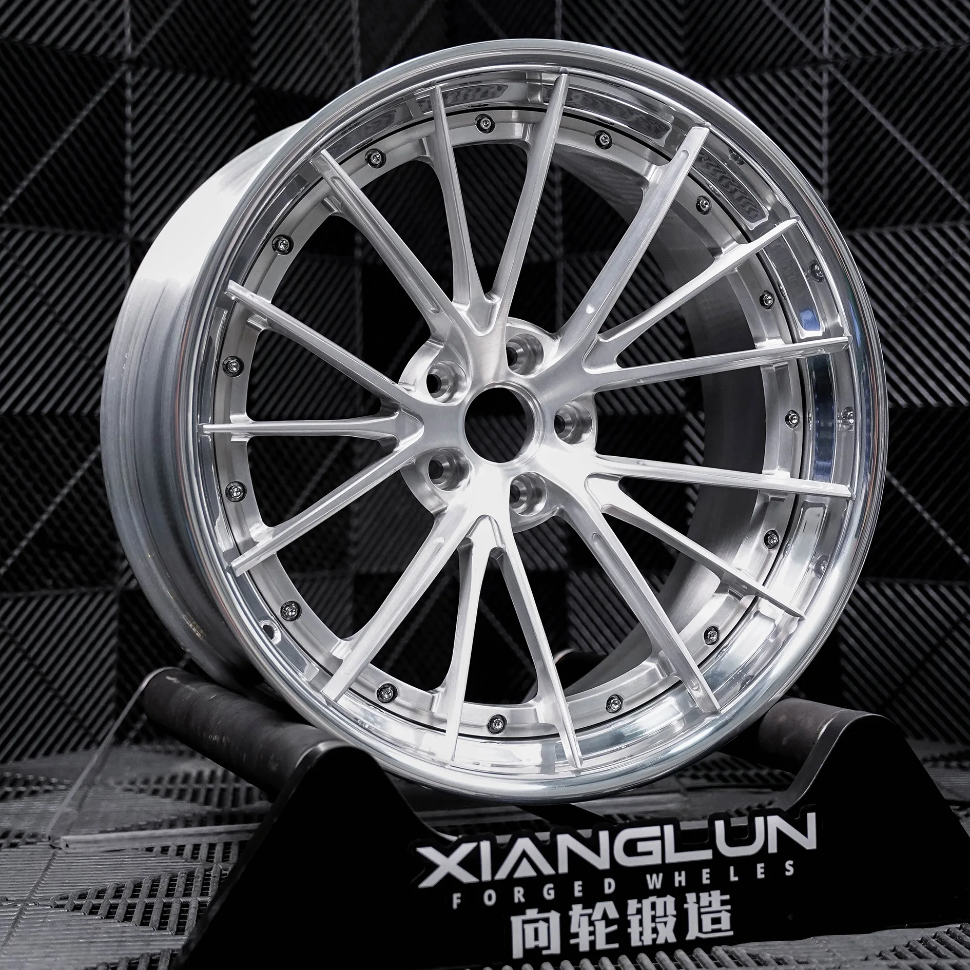 Brushed Silver Polished 2
