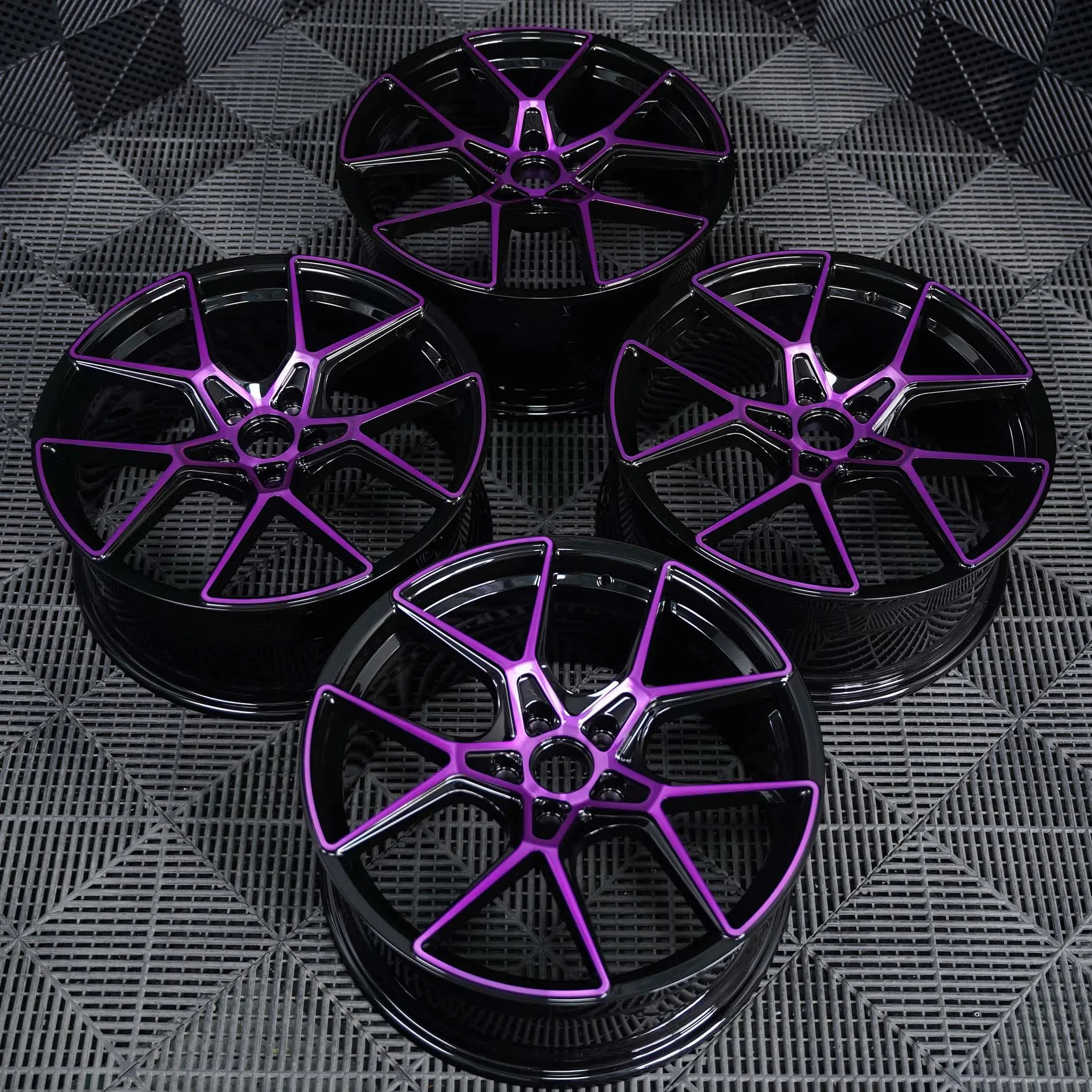 FK-Toyota RCV Gloss Black Transparent Purple (2) FK Toyota RCV Gloss Black Transparent Purple 2