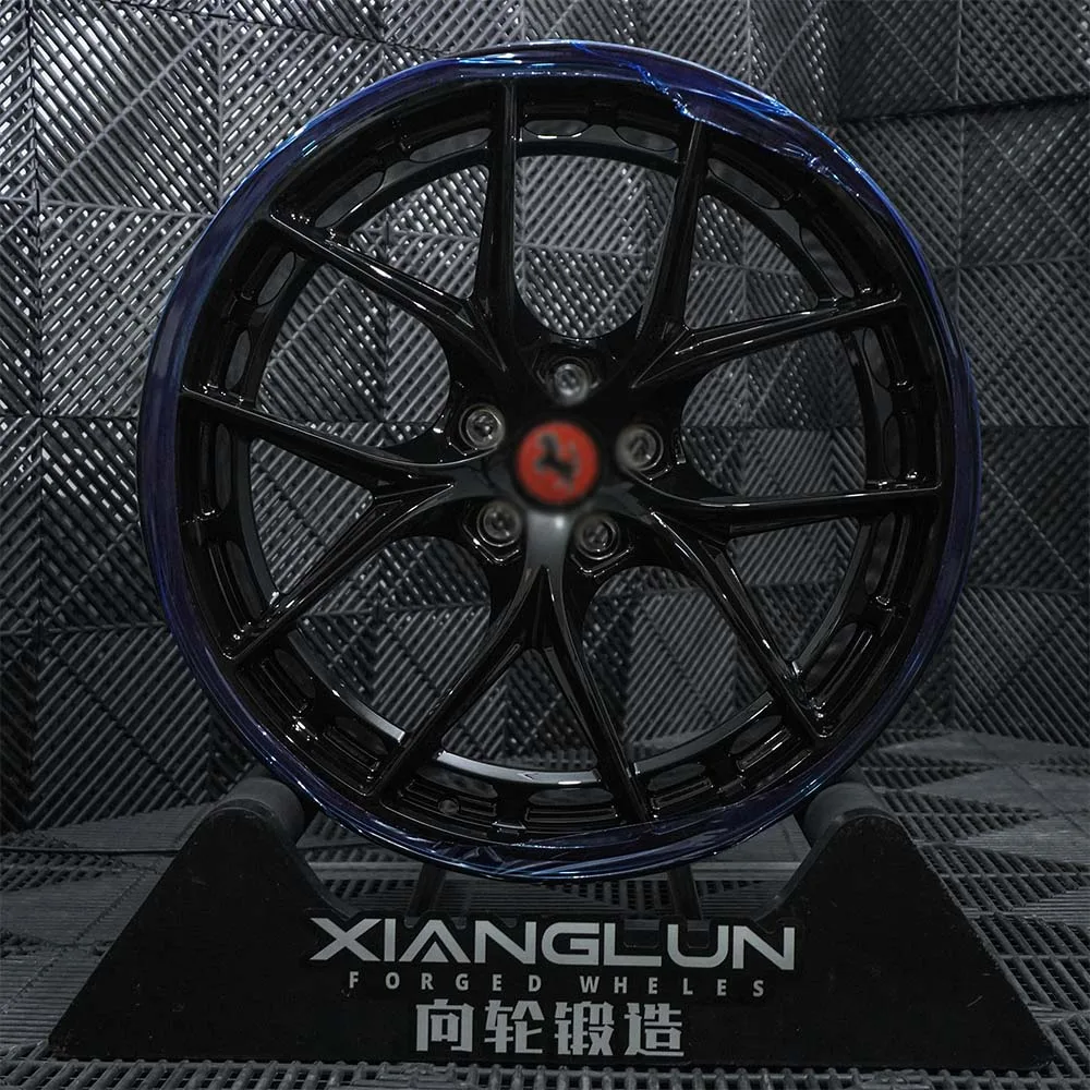 Ferrari Black Y Spoke Wheels 5