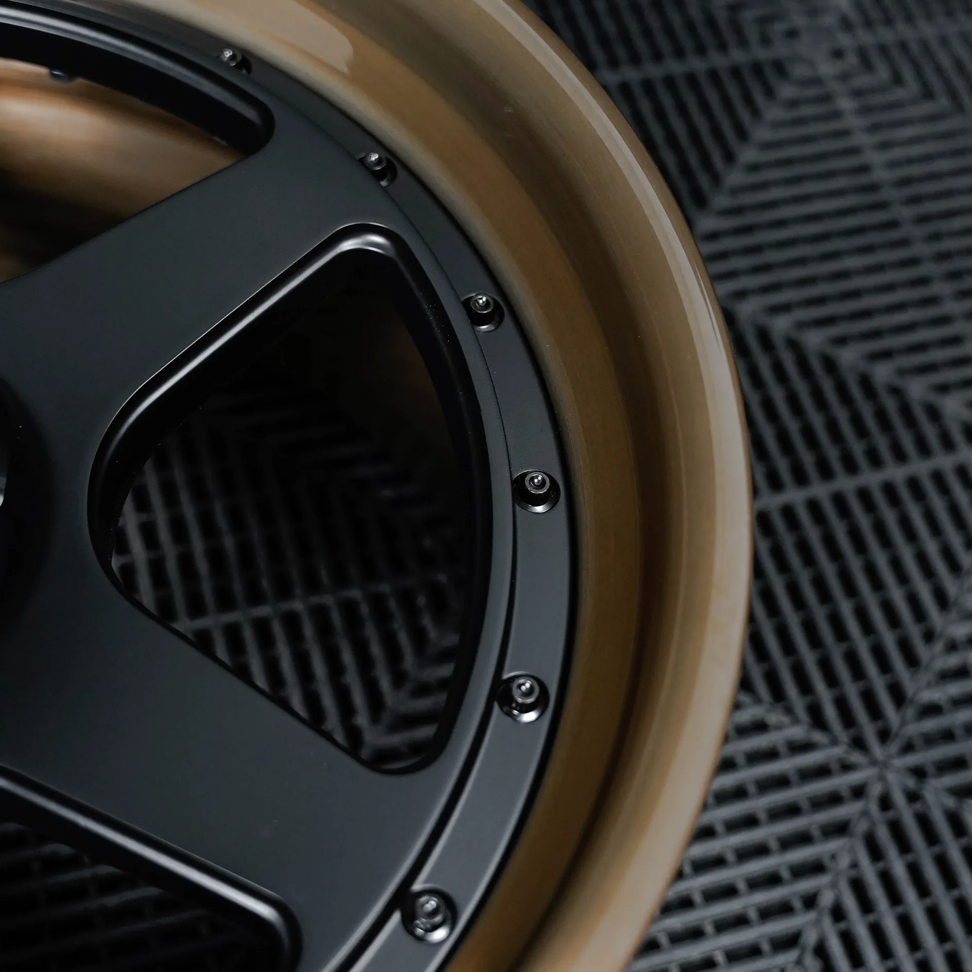Satin Black + Brushed Bronze (6) Satin Black Brushed Bronze 6