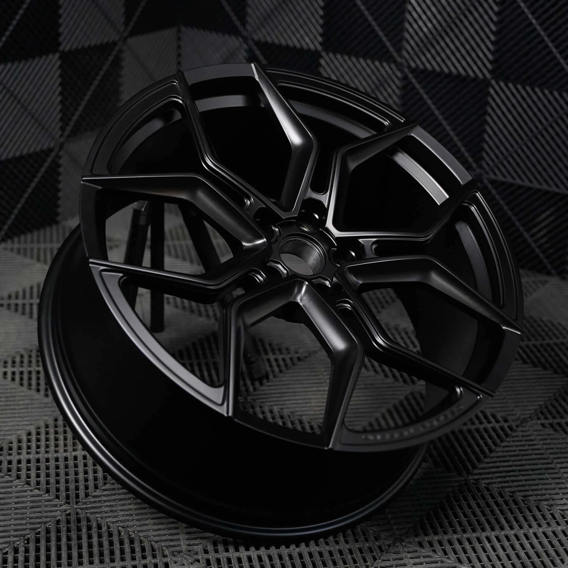 Vossen EVO-3 Satin Black (1) Vossen EVO 3 Satin Black 1