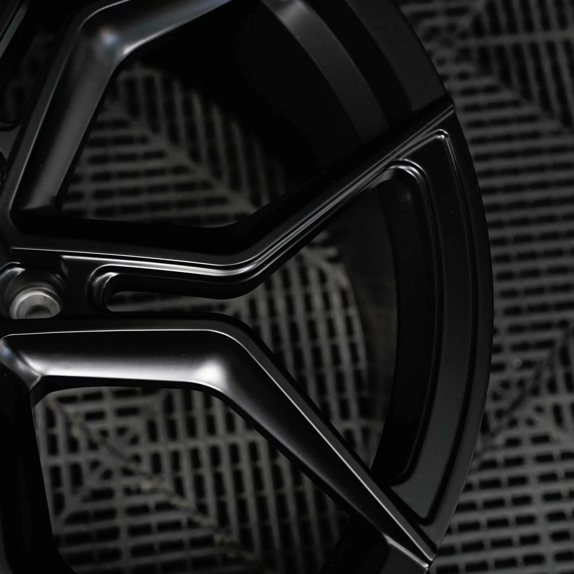 Vossen EVO-3 Satin Black (2) Vossen EVO 3 Satin Black 2