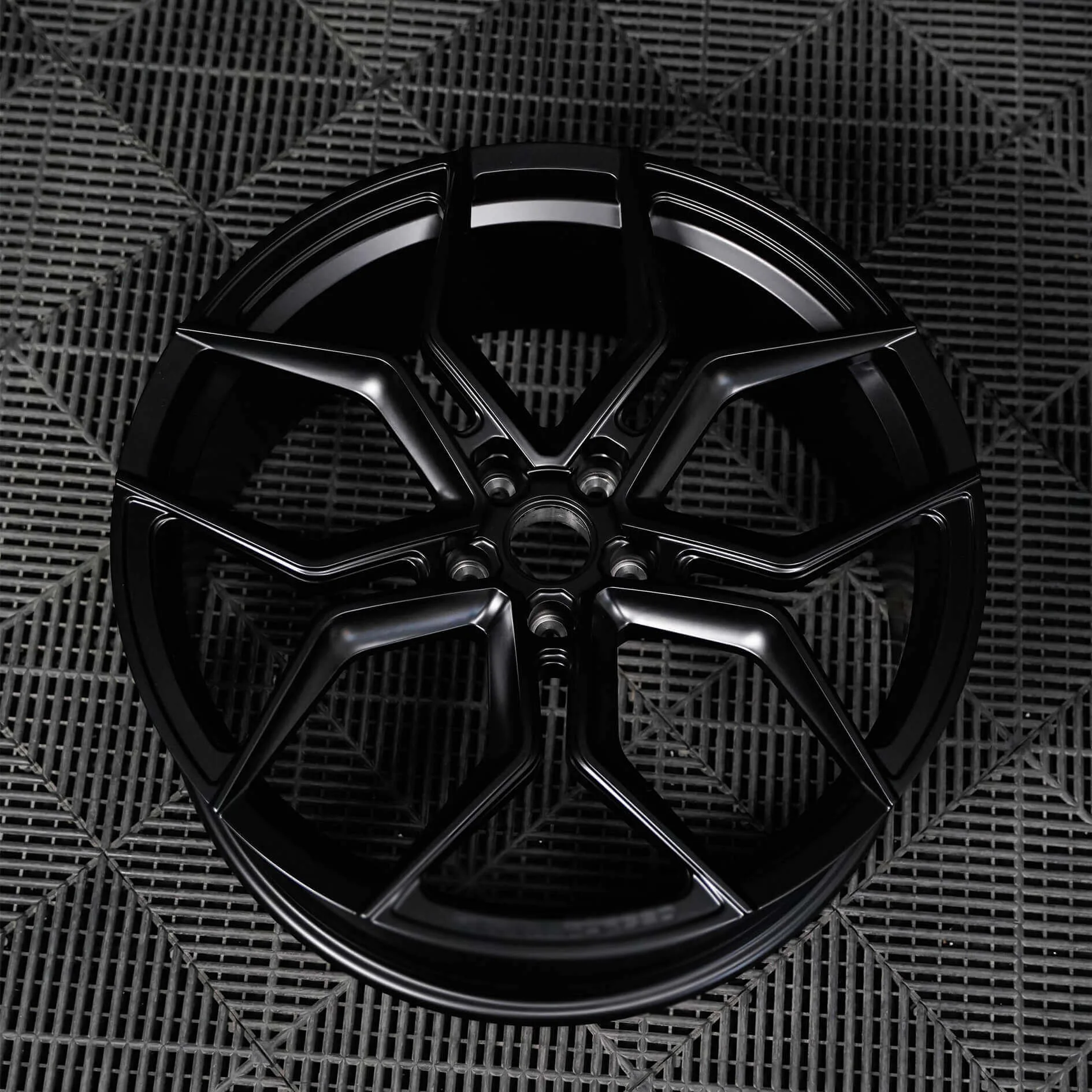 Vossen EVO-3 Satin Black (3) Vossen EVO 3 Satin Black 3