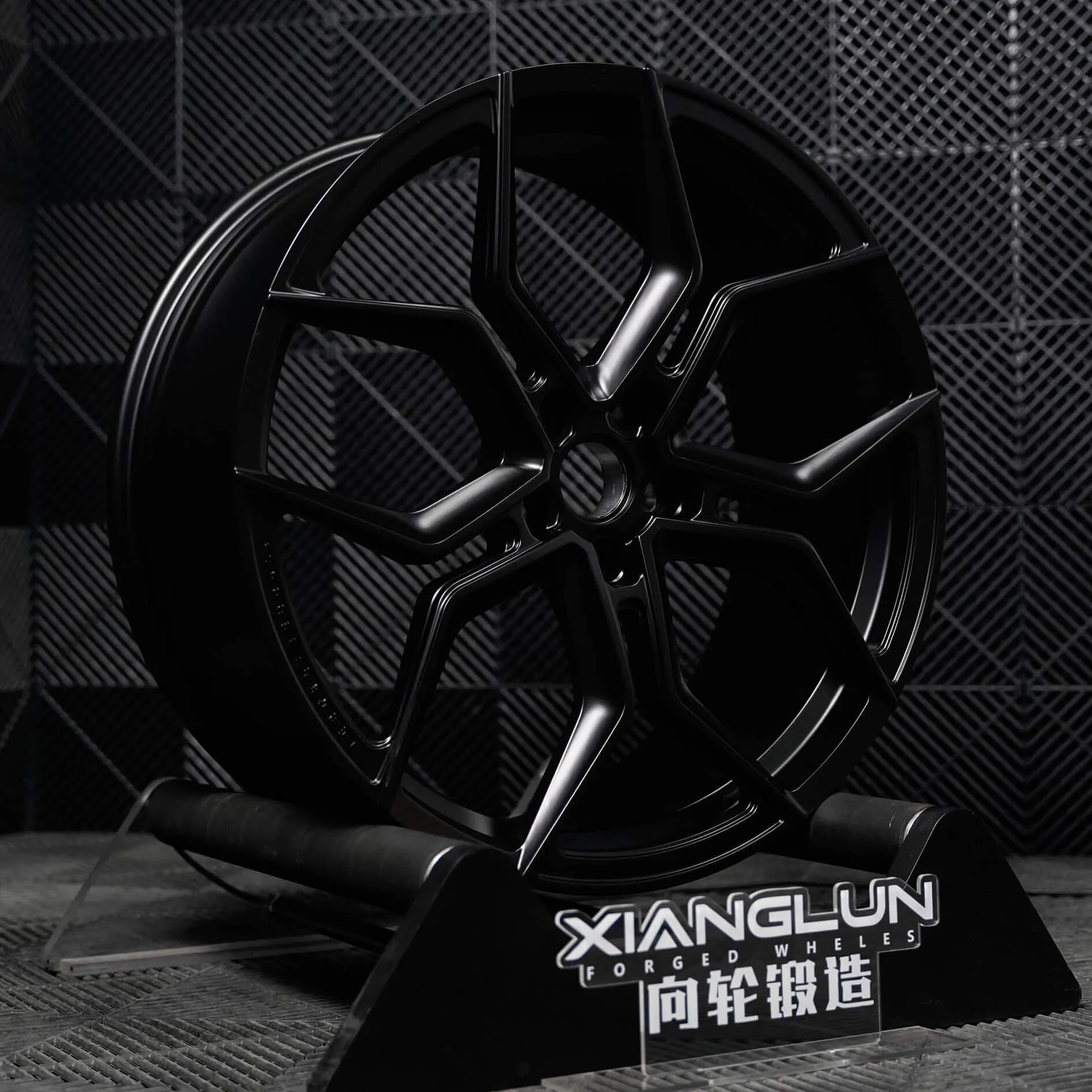 Vossen EVO-3 Satin Black (5) Vossen EVO 3 Satin Black 5