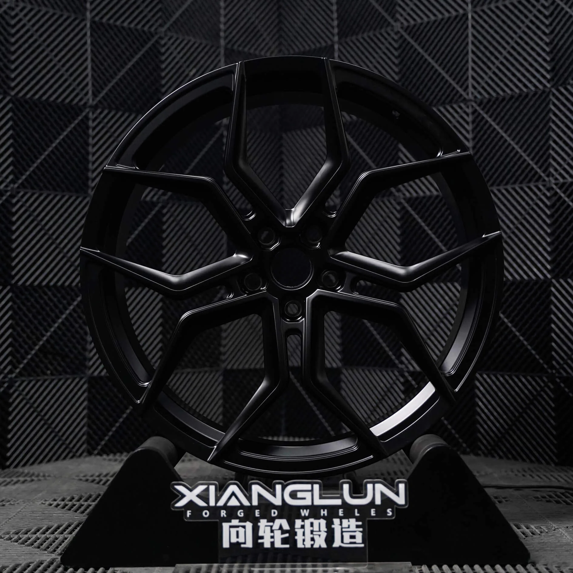 Vossen EVO-3 Satin Black (6) Vossen EVO 3 Satin Black 6
