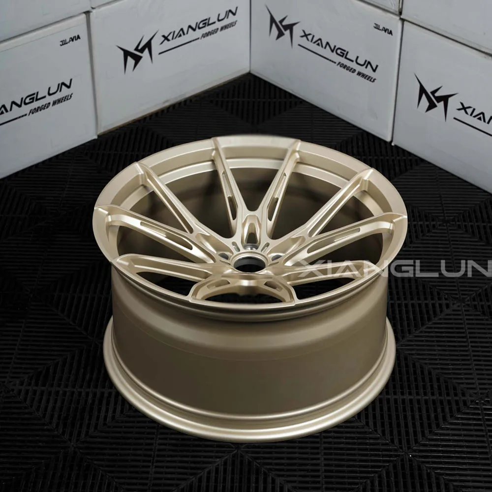 WF R2 Matte Gold Forged Wheels (4) WF R2 Matte Gold Forged Wheels 4