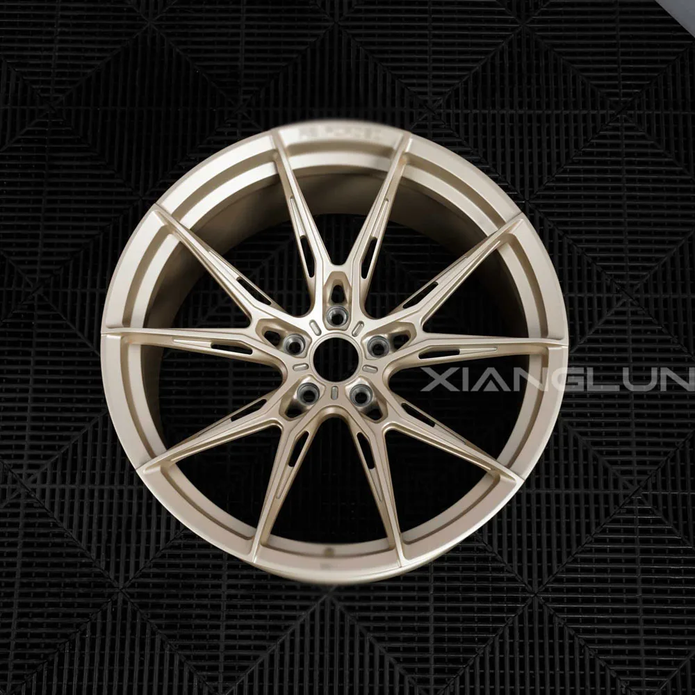 WF R2 Matte Gold Forged Wheels (5) WF R2 Matte Gold Forged Wheels 5