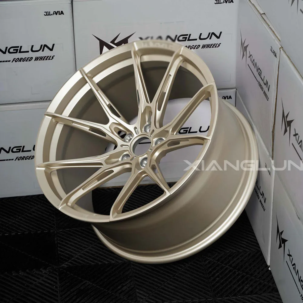 WF R2 Matte Gold Forged Wheels (6) WF R2 Matte Gold Forged Wheels 6